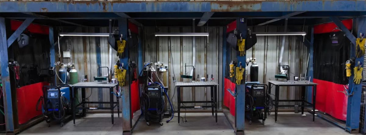 Tools and equipment at the Triumph Workshop makerspace in Dallas